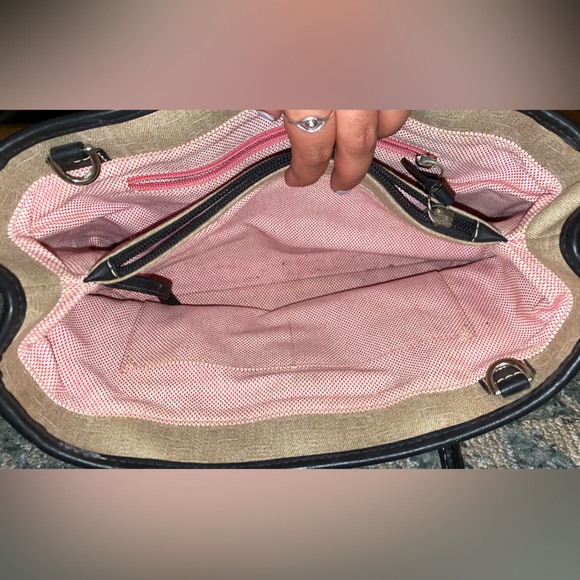 Dooney & Bourke Vintage Canvas and Leather Bag - Picture 10 of 16